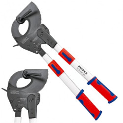 Szczypce nożyce zapadkowe do cięcia przewodów kabli 60mm mech. zapadkowy regulowana dł. 600-810mm KNIPEX 95 32 060