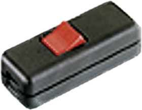 Intermediate cord switch, 1 pole, for 6 A/250 VAC, 8006-004.01
