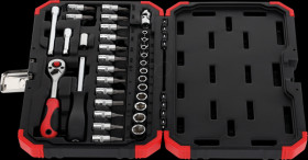 R49003033 Socket set 1/4", 33 pcs