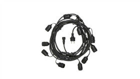 Girlanda Ogrodowa Ozdobny Łańcuch O Długości 10M / 10X E27 230V Ip44