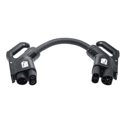 Adapter do ładowania samochodów elektrycznych AK-EC-17 CCS2 / CCS1 150kW 150A 0.3m