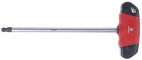 Klucz imbusowy Jednostki metryczne 8mm Końcówka kulkowa, Wkrętak sześciokątny, typu Typu T, materiał: Stal