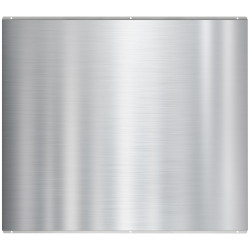 Baridi DH195 Splashback for Cooker Hoods 90 x 75cm - Stainless Steel