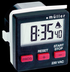 21439 Countdown timer for control panel installation