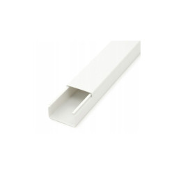 Kanał kablowy PVC 40x25 2m biały KE 25x40 ZPTS
