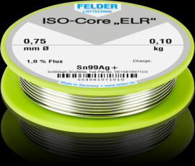 Solder, lead-free, Sn99Ag0.3Cu0.7NiGe, Ø 0.75 mm, 100 g, 554081071010