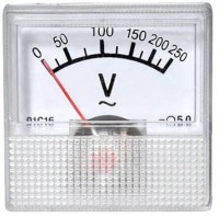 MIER-TABM250V Miernik tablicowy mini 250VDC - wymiary zewnętrzne: 40x40mm