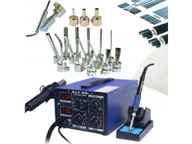 Spawarka plastiku WEP 852D+ +dysze plastik siatka