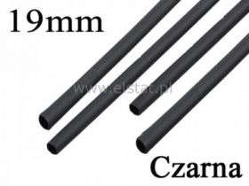 Koszulka termokurczliwa RC- 19/ 9,5 czarna