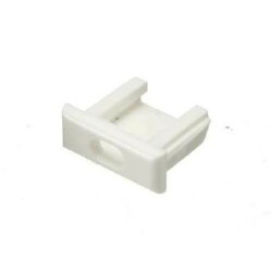 Zaślepka miniLUX12 biała z otworem