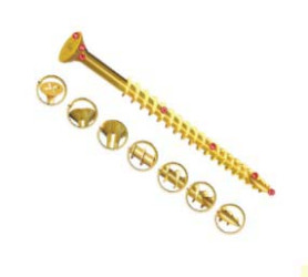 Wkręt do drewna Stalowe 5mm typ Countersunk UNIFIX VORTEX