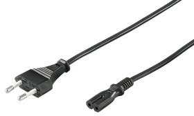 Kabel zasilający EURO (radiowy) CEE 7/16 - IEC 320 C7 3m 95038