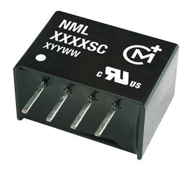 Przetwornica DC-DC, 2W, Uwe 4,5 → 5,5 V DC, Uwy 15V dc, Iwy 133mA, Murata Power Solutions