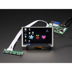 HDMI 4 Pi - Wyświetlacz dotykowy 5&quot; HDMI/VGA 800 x 480
