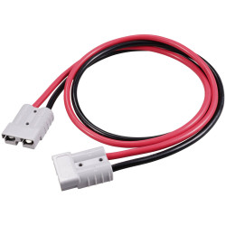 TRU COMPONENTS TC-12195680 High Current Connector Cable 1000 mm Black Red