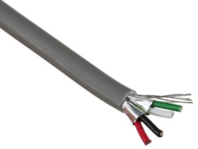 Wieloparowy kabel przemysłowy, 2 -parowy , 24 AWG AWG , izolacja LSZH Ekranowany Przewód wielożyłowy