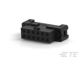 Listwa stykowa PCB 12-pinowe 3-1116 raster: 2 mm 2-rzędowe TE Connectivity Kabel125 V Bez osłony