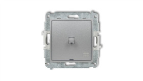 Mini Łącznik Krzyżowy W Stylu Amerykańskim Srebrny Metalik 7Mwpus-6