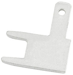 Konektor płaski Męski 2.8 x 0.8mm długość 13.3mm Izolacja: Nieizolowane Cyna