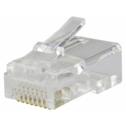 Wtyk modularny RJ45 8P8C kat.5e nieekranowany UTP linka WORECZEK 10szt NEKU