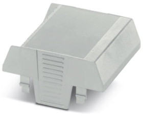 Upper part of housing, ABS/PC, (W x H x D) 70.1 x 75 x 36.95 mm, light gray, for enclosure, 1071115