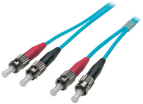 Duplex-jumper, SC to ST, 2 m, OM3, multimode 50/125 µm, O7013.2
