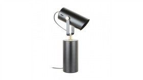 Lampa Biurkowa Resi Kolor Czarny Mat/Złoty Metal, E27 Ip20 A2058-Mbk Zuma Line