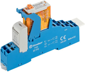 Coupling relay 2 Form C (NO/NC), 230 V (AC), 8 A, 250 V (AC), 4C.P2.8.230.0060