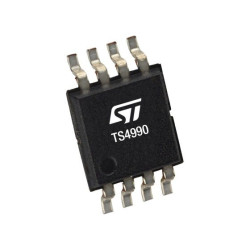 TS4990IST 1.2 W audio power amplifier with active low standby mode