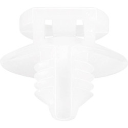 TruComponents 41146 Cable mount &#xD8;13.40mm &#x2B; fir tree Ecru 1pcs