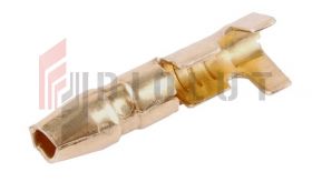 KNM2,5-4 Konektor okrągły nieizol. męski 4mm 100szt