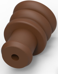 Wire seal for plug, 828906-2