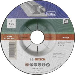 Bosch Accessories 2609256336 A 24 P BF Tarcza tnąca wygięta Średnica 115 mm Średnica otworu 22.23 mm metal 1 szt.