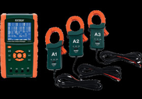 Data logging power analyzer kit, Extech PQ3450-12