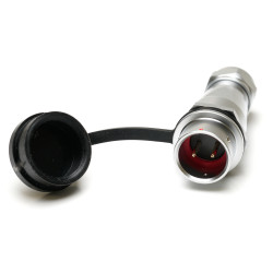 Złącze okrągłe 2-pinowe M16 Kabel Gniazdo RS PRO Męski IP67 SF16