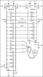 ±15kV ESD-Protected, 12V, Dual RS-232 Serial Port with Low-Power Standby for Motherboards/Desktops