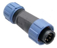 SPP1310-6WW Wtyk 6 pin na kabel (4-6.5mm) okrągły, zakręcany, wodoodporny - gwint wewnętrzny