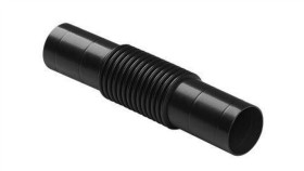 Złączka Czhf 22 Bezhalogenowa Czarna, Łącznik Rur Elektroinstalacyjnych...