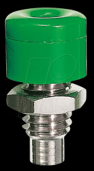 Miniature panel jack, 2.6 mm, green