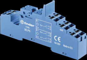 95.P5 Relay socket - push-in, for 40.52/40.61/44.52/44.62 relays