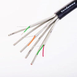 Kabel mikrofonowy 8-żyłowy Ekranowany Van Damme 0,14 mm² Ø zew 12.2mm