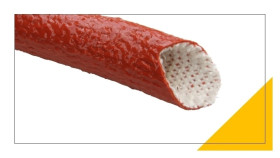 Koszulka silikonowa odporna na wysoką temperaturę i ogień Hiprojacket Industrial 25mm 336.825.3 /30m/