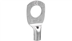 Końcówka Oczkowa Rurowa 10/M10 Miedź Cynowana Kc10f10 /100Szt./