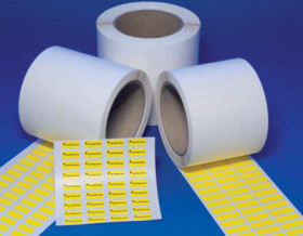 PA label, (L x W) 8 x 20 mm, yellow, roll, 9-1768017-4