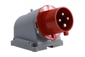 Wtyk siłowy stały odbiornikowy 32A 4p IP44 /FE/