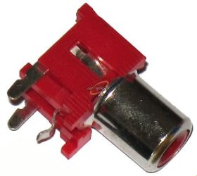 CINCH GNIAZDO DO DRUKU KĄTOWE CZERWONE