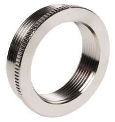 Adapter do dławnic kablowych gwint wew PG29 gwint zew PG36 Mosiądz platerowany niklem rozmiar gwintu PG36 → PG29