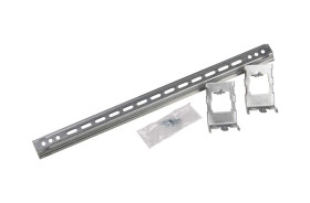 Szyna montażowa 35x15x600mm stal TH35 + zaczepy 24m regulowane 020201