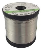 Solder, lead-free, SAC (Sn95.5Ag3.8Cu0.7), Ø 1 mm, 250 g, SAC1250-03