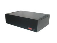 T302 Obudowa metalowa T-302 wymiary: 300 x 80 x 190 mm - czarna